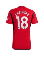 Manchester United Casemiro #18 Domácí Dres 2023-24 Krátký Rukáv